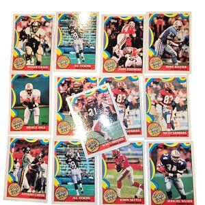 1989 Topps 1000 Yard Club Football Card Set Wide Receiver & Running Back BA5